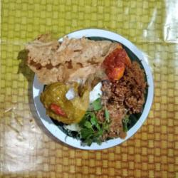 Nasi Pecel Ayam Kare