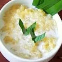 Bubur Kacang Ijo Kupas