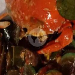 Kepiting Kerang Ijo Saus Padang