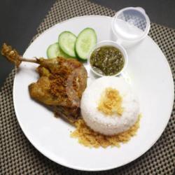 Nasi Bebek Sambel Ijo