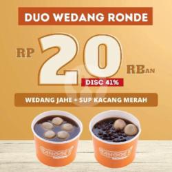 Wedang Jahe  Kacang Merah