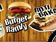 Ramly Burger,Gerobak Suka Burger, Depan Pos Perum Cipta Mandiri