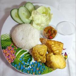 Nasi Tahu Tempe Sambel Terasi