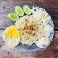 Nasi Goreng Ceplok Teri Medan