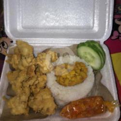 Paket  Chiken Filet Krispy/ Ayam Karaage