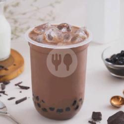 Chocolate Milk Boba