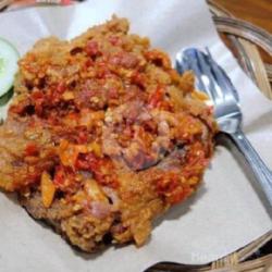 Paket Double Ayam Geprek Sambal Tumis Terasi