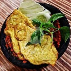 Nasi Sambel Telur Dadar/ceplok