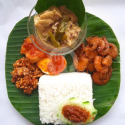 Nasi Lodeh Lauk Udang