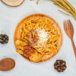 Beef Spaghetti Crispy Chicken Black Pepper