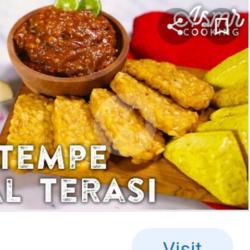 Tahu  Tempe   . Sambel  Terasi