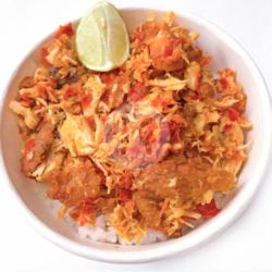 Nasi Ayam Tumbuk Pedas