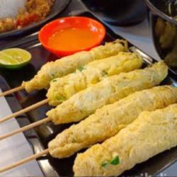 36 Tusuk Sate Taichan Telor Gulung