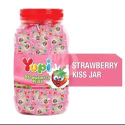 Permen Yupi Toples Strawberry Kiss