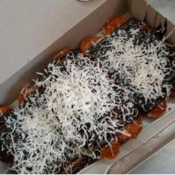 Pisang Crispy Coklat Keju Susu