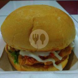 Burger Patty Ayam   Keju