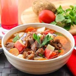 Sop Kambing Daging Kurnia