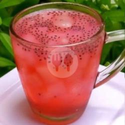 Es Strawberry Nata De Coco