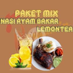 Paket Mix Ayam Bakar Lemon Tea