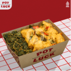 Nasi Ayam Salted Egg