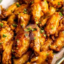 Rice Box Chicken Wings Teriyaki Sauce