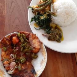 Nasi Rames   Ikan Bakar Nila