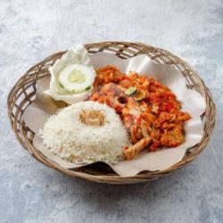 Ayam Geprek (dada)   Sambal Terasi