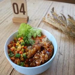 Rice Bowl Yakiniku Chicken With Vegetable