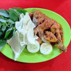 Pecel Ayam Penyet Paha