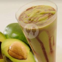 Jus Alpukat Susu Coklat Gelas Kecil