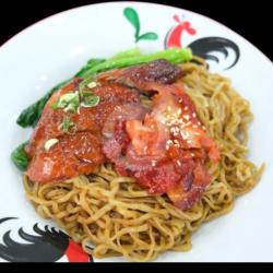 Mie Kering/sup Bebek Panggang Dan Cha Siew Ayam