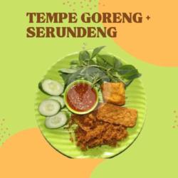 Tempe Goreng   Serundeng