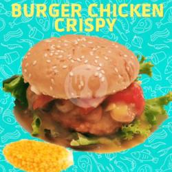 Burger Chicken Patty Crispy