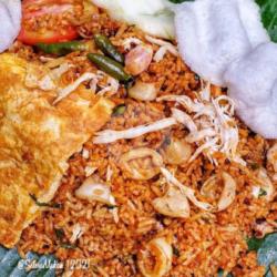 Nasi Goreng Cumi  Telur