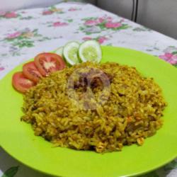 Nasi Goreng Bumbu Rempah Toping Ayamh