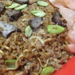 Nasgor Mawut Telor Ayam Baso Pete