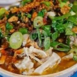 Soto Campur Ayam Jeroan Sambel Iris Tanpa Nasi