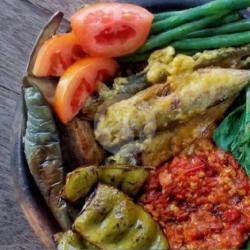 Sego Sambel Ikan Asin