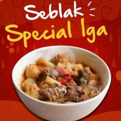 Seblak Iga Sapi Telur