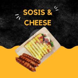 Roti Bakar Toast Sosis And Cheese