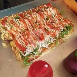 Roti John Daging   Keju