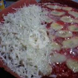 Keju Pisang Susu Red Velvet