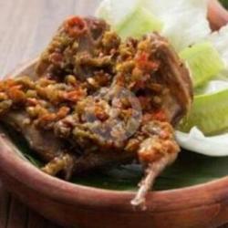Puyuh Penyet Sambal Merah