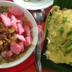 Soto Daging   Nasi   Mendoan