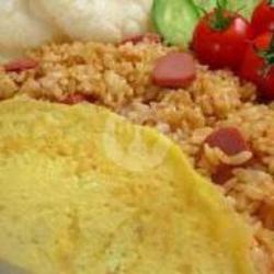 Nasi Goreng Telor Pisah Dadar