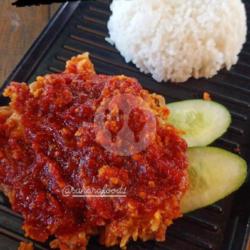 Ricebowl Ayam Geprek Balado