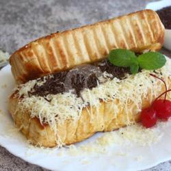 Roti Bakar Bandung / Susu . Stroberi. Blue Bery