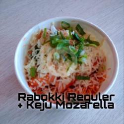 Rabboki Reguler   Keju Mozarella