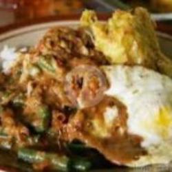 Nasi Pecel Telur Ceplok