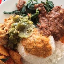 Paket Super Gratis Tempe Crispy   Nasi Rendang Sapi   Ikan Bakar/goreng   Pergedel /telor Dadar/ Peyek Udang   Gratis Es Teh Manis